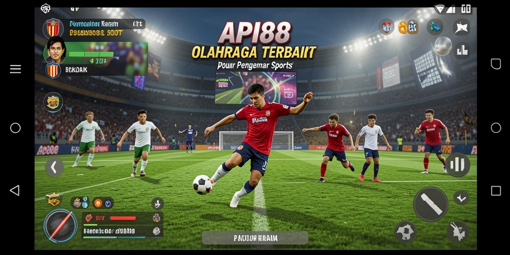 Tampilan gameplay seru dari API88 menghadirkan pengalaman olahraga nyata.