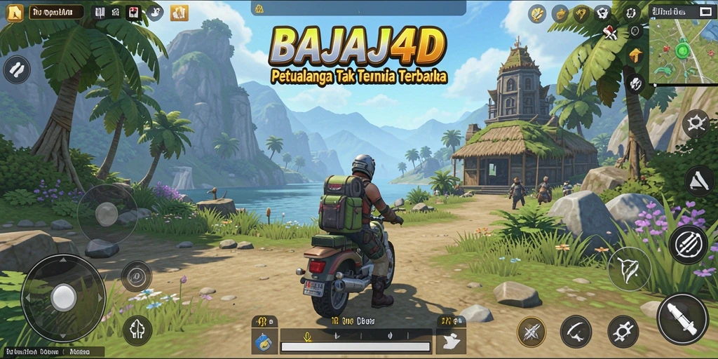 Tampilan gameplay seru di dunia terbuka BAJAJ4D.
