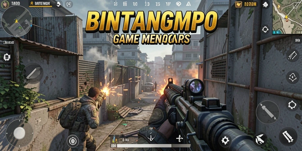 Tangkapan layar menggambarkan aksi menegangkan dalam gameplay TPS.