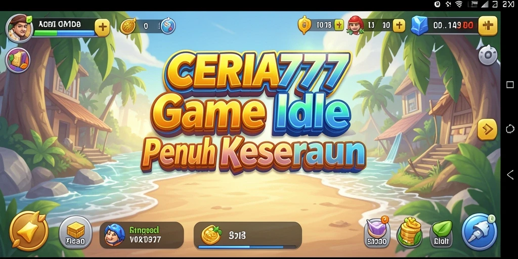 Tampilan gameplay CERIA777 yang mengasyikkan dan penuh warna.