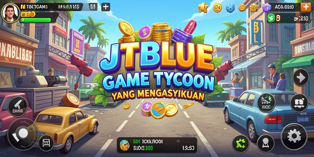 Tangkapan layar gameplay JTBLUE yang seru dan penuh strategi.
