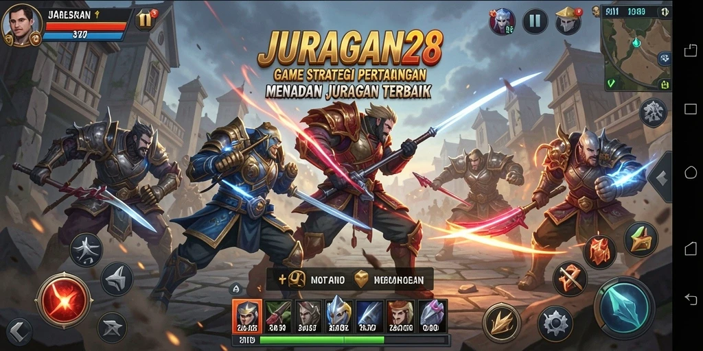 Gameplay menarik dari JURAGAN28 dengan strategi melawan juragan lain.