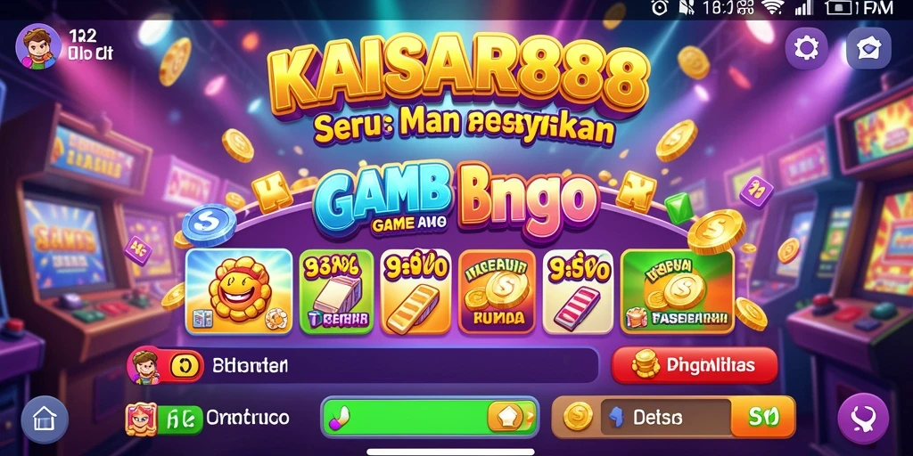 Tampilan gameplay Bingo yang menarik dan seru.