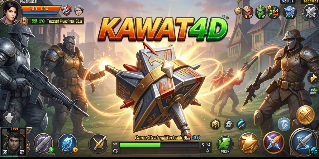 Tampilan gameplay seru dalam KAWAT4D dengan strategi mendalam.