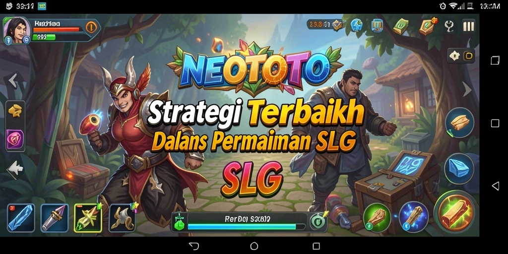 Tampilan seru gameplay NEOTOTO sebagai game SLG.