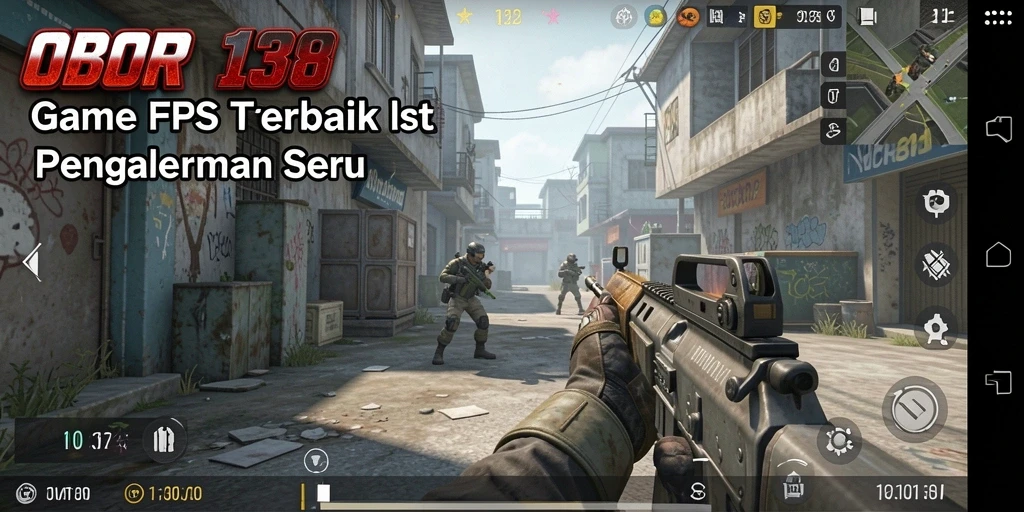 Tampilan gameplay OBOR138 yang mendebarkan dan penuh aksi.