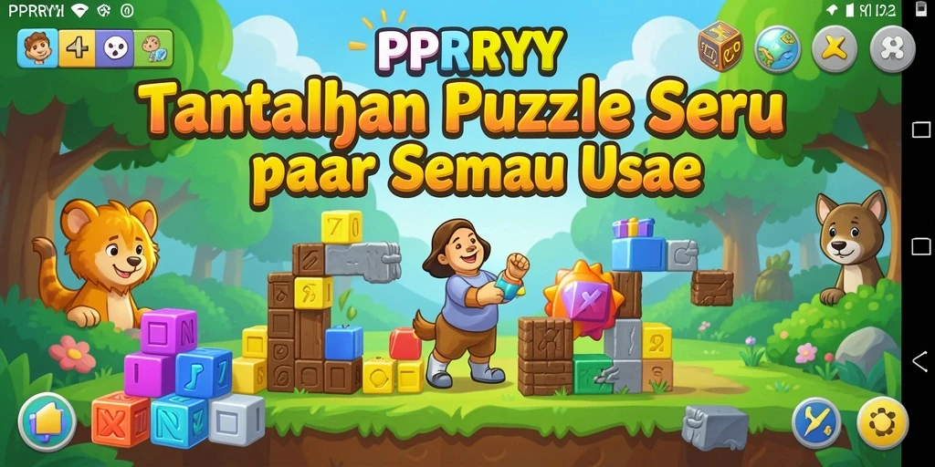 Tampilan gameplay menantang dan menarik dari PPRRYY.