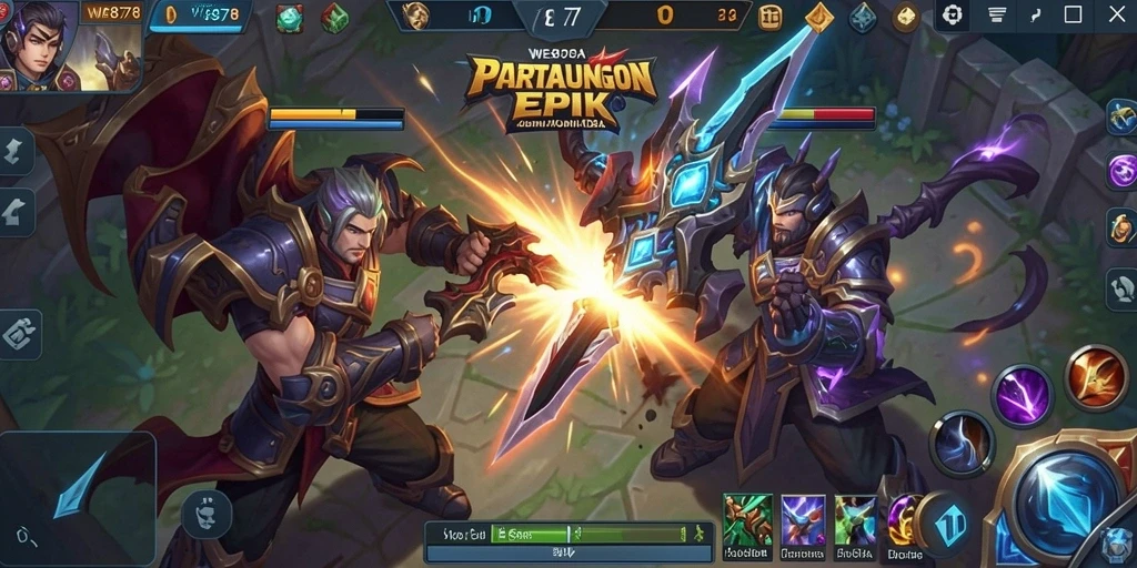 Gameplay intens dengan aksi seru dalam WE878.